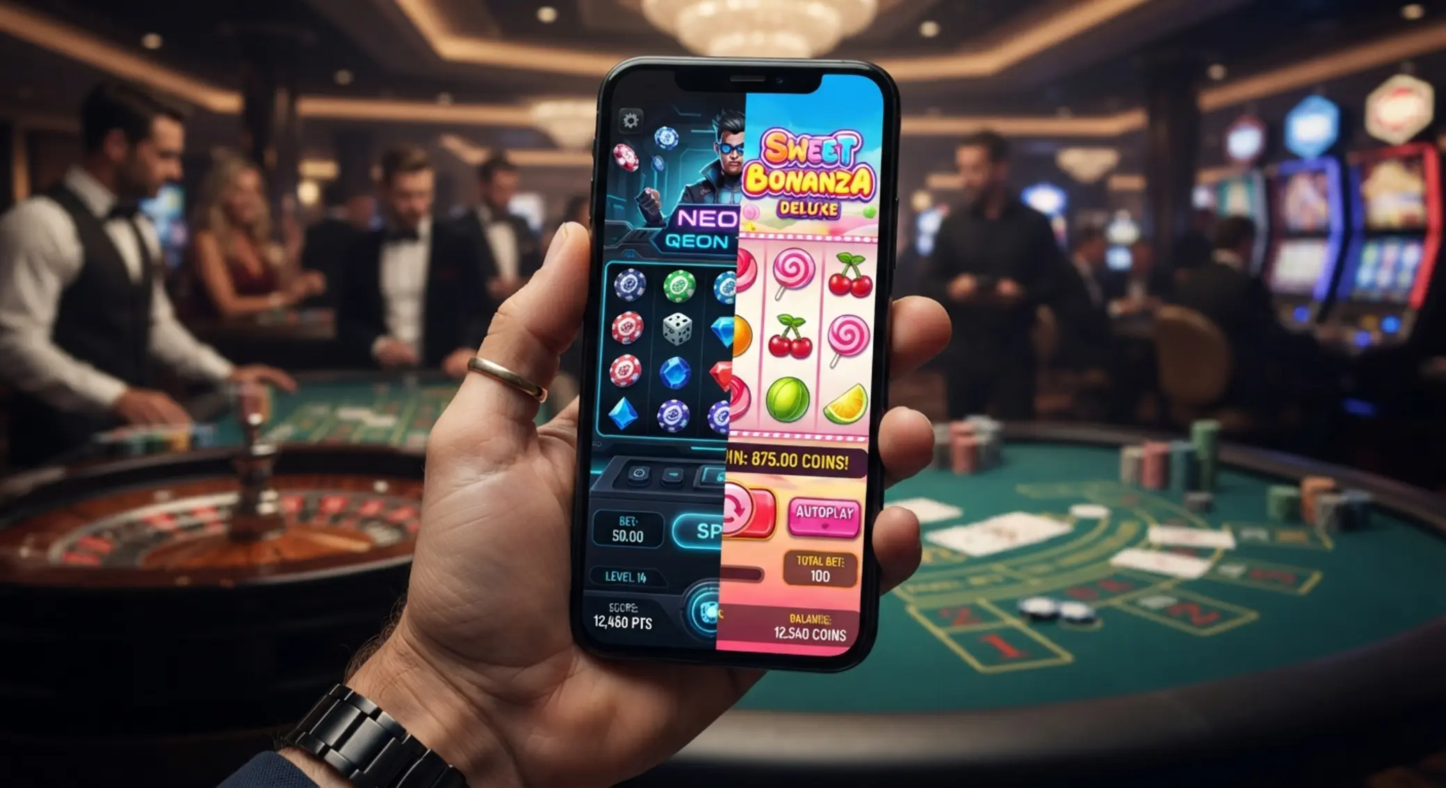Gra w sloty na telefonie w stylistyce GGBet i Corgi Slot
